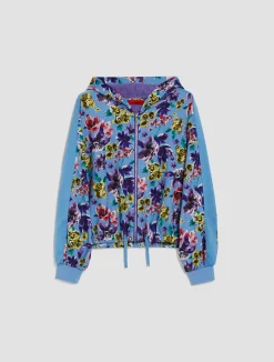 Floral oversized sweatshirt