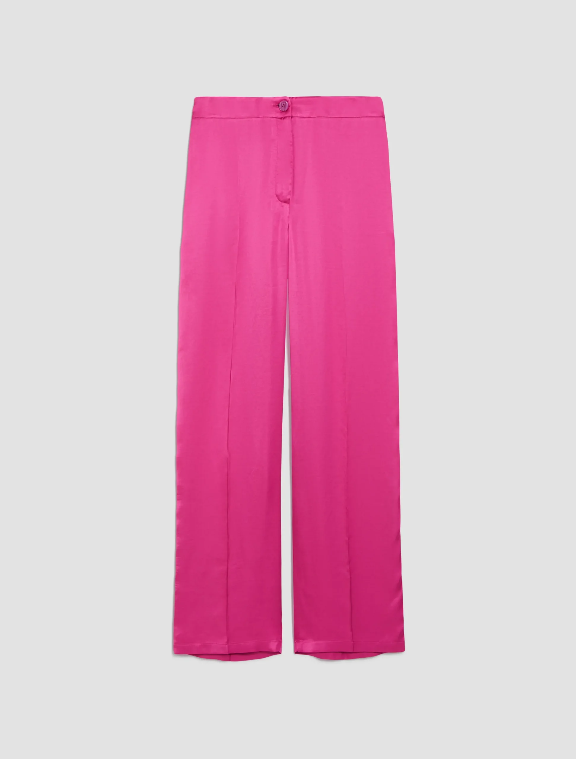 Flowing satin trousers