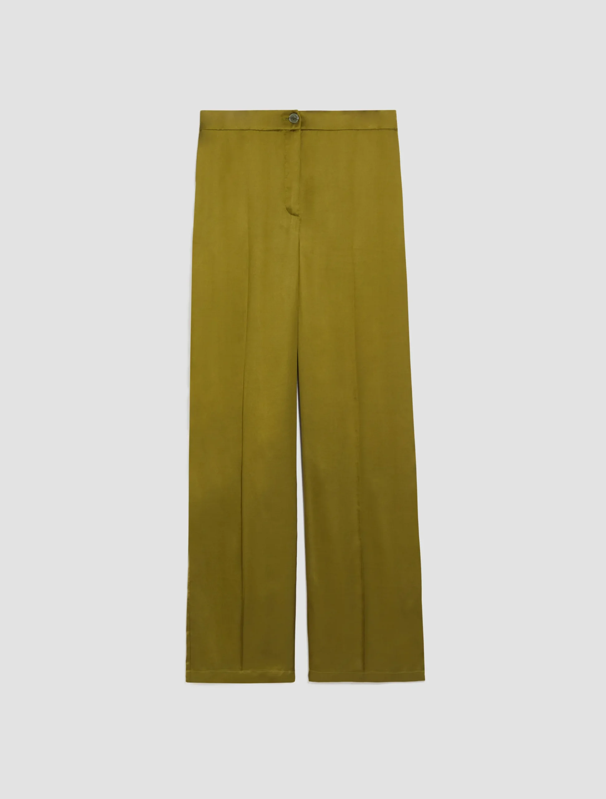 Flowing satin trousers