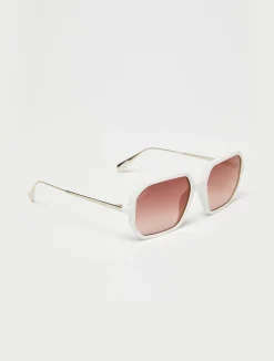 Geometric square sunglasses