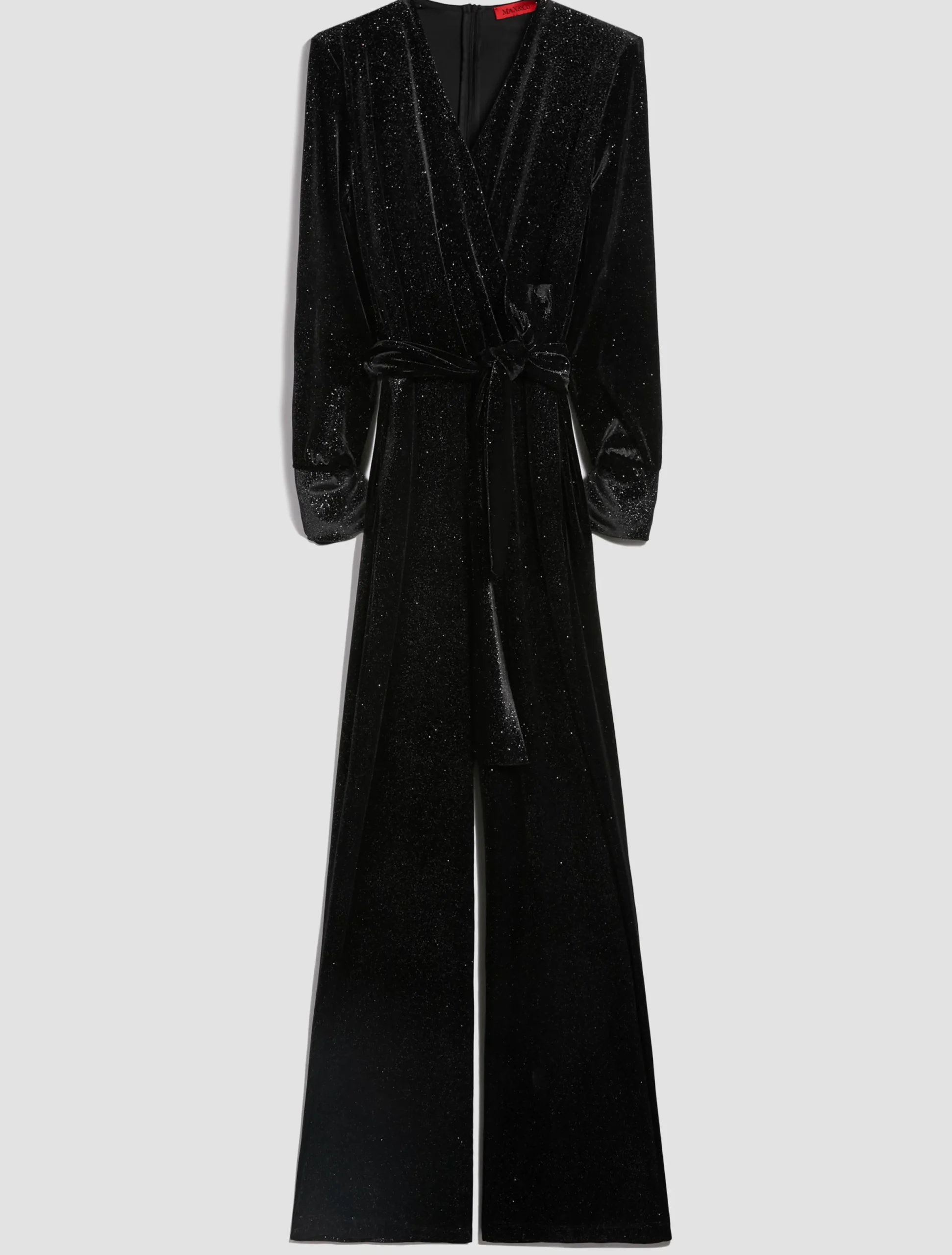 Glitter velvet jumpsuit