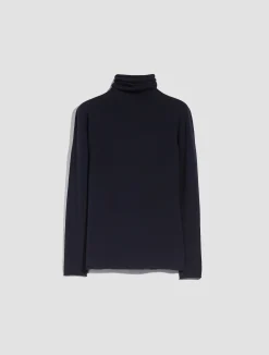 High-neck jumper