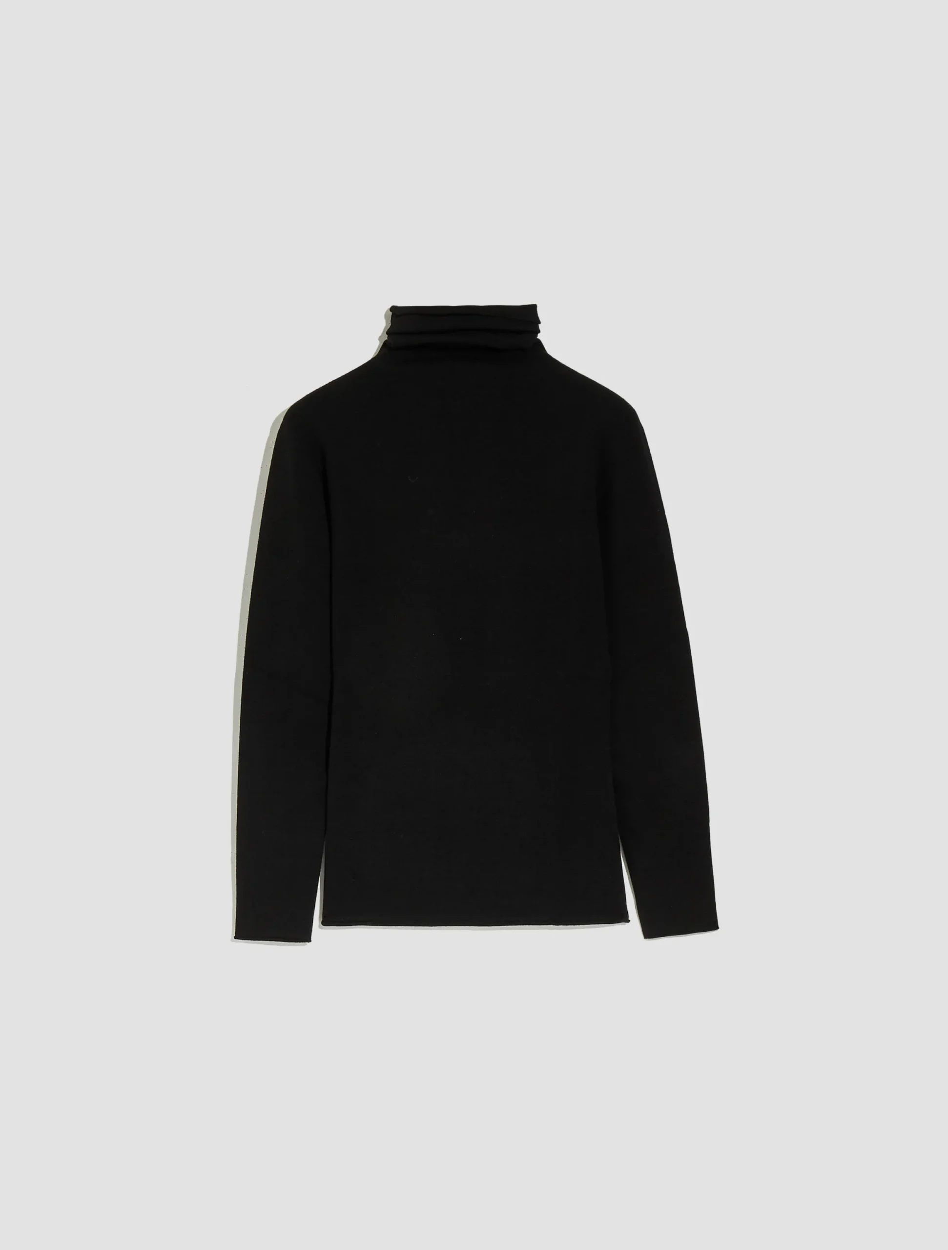 High-neck jumper