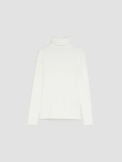 High-neck jumper