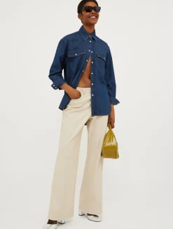 Hug patent-leather bag