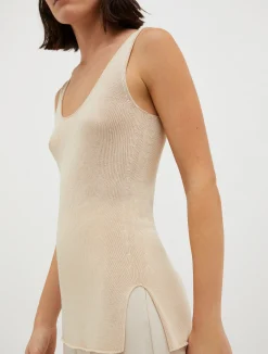 Knitted tank top