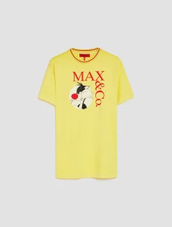 Logo-print T-shirt MAX&Co. with Looney Tunes