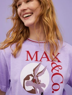 Logo-print T-shirt MAX&Co. with Looney Tunes