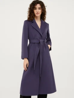 Longrun wool-drap coat