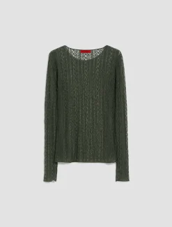 Long-sleeved jersey T-shirt