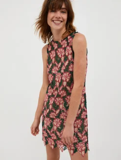 Macramé tunic dress