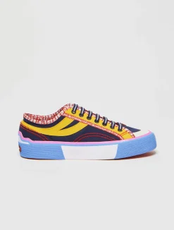 MAX&Co. with Superga canvas trainers