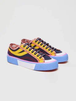 MAX&Co. with Superga canvas trainers