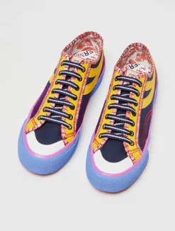 MAX&Co. with Superga canvas trainers