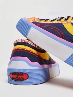 MAX&Co. with Superga canvas trainers
