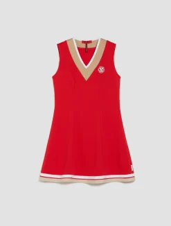 MAX&Co. with Superga cotton-piqué dress