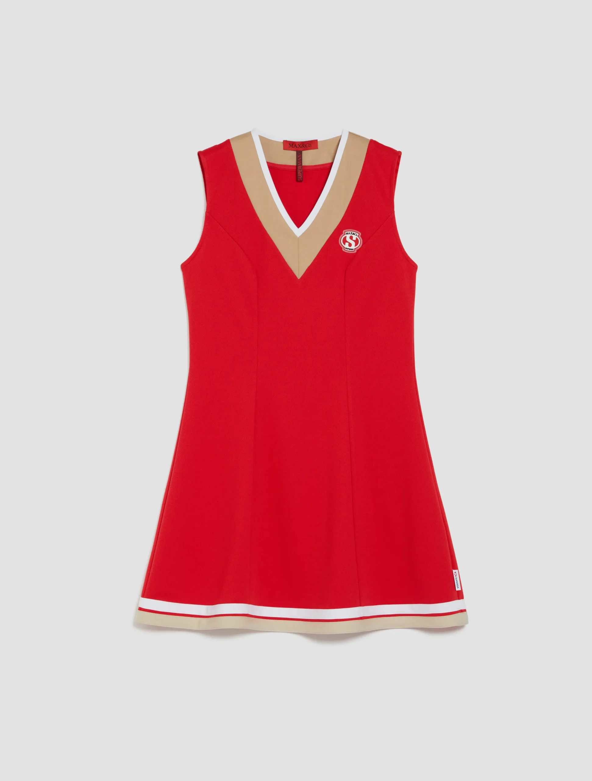 MAX&Co. with Superga cotton-piqué dress