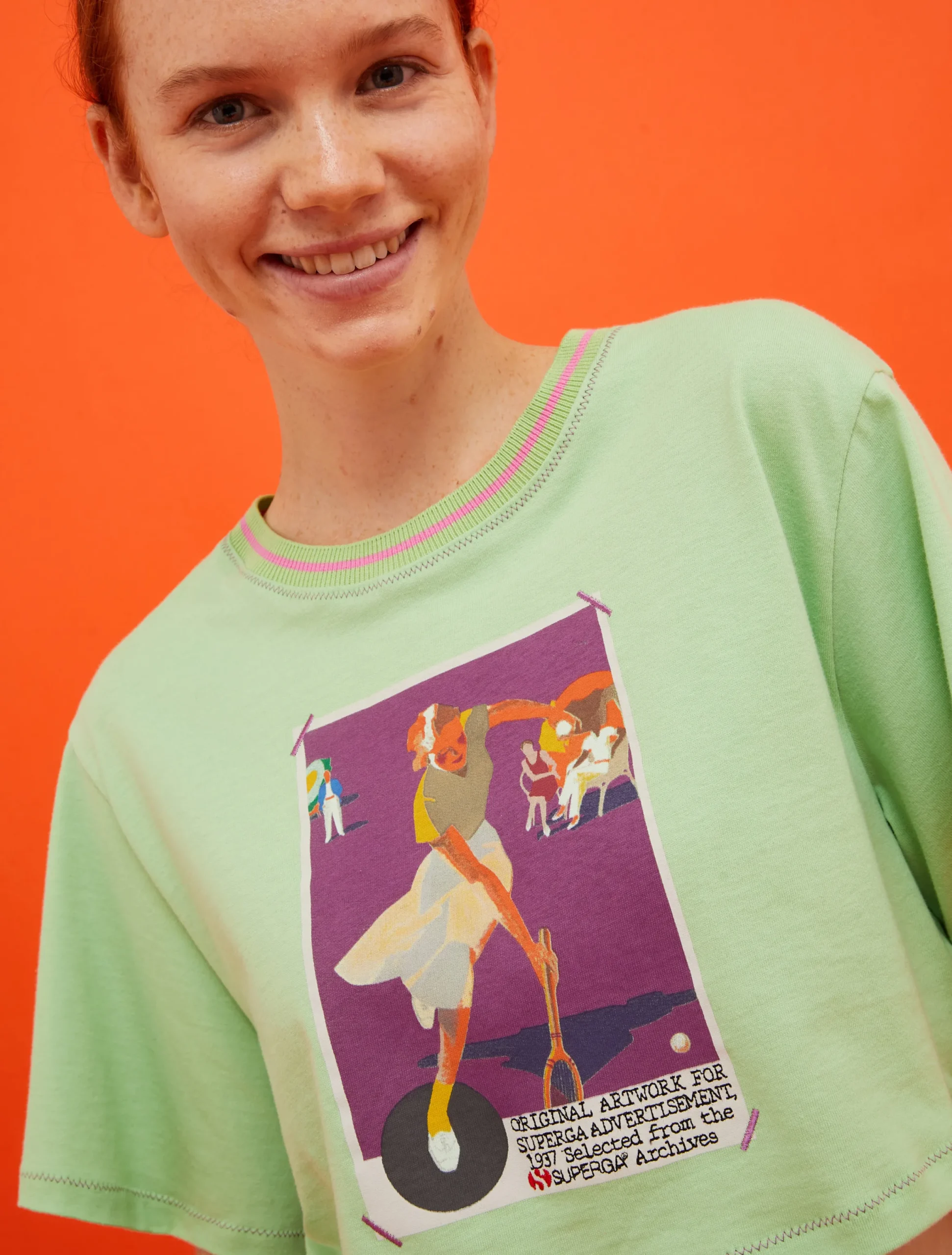 MAX&Co. with Superga cropped T-shirt