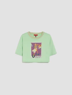 MAX&Co. with Superga cropped T-shirt