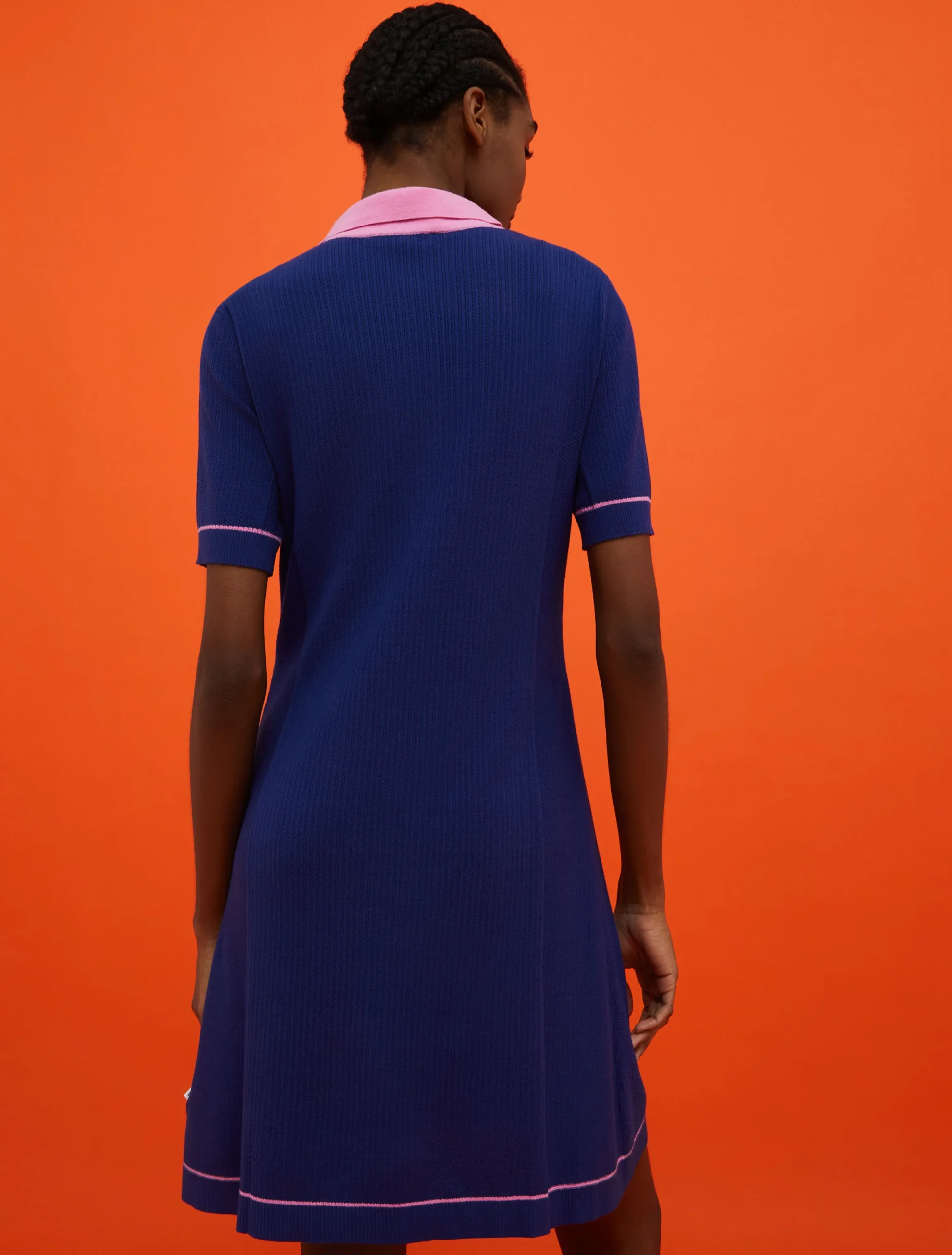 MAX&Co. with Superga knitted polo dress