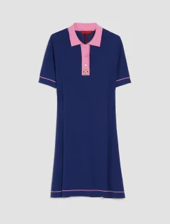 MAX&Co. with Superga knitted polo dress