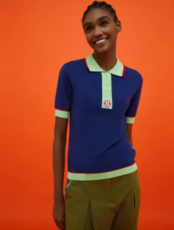 MAX&Co. with Superga knitted polo shirt