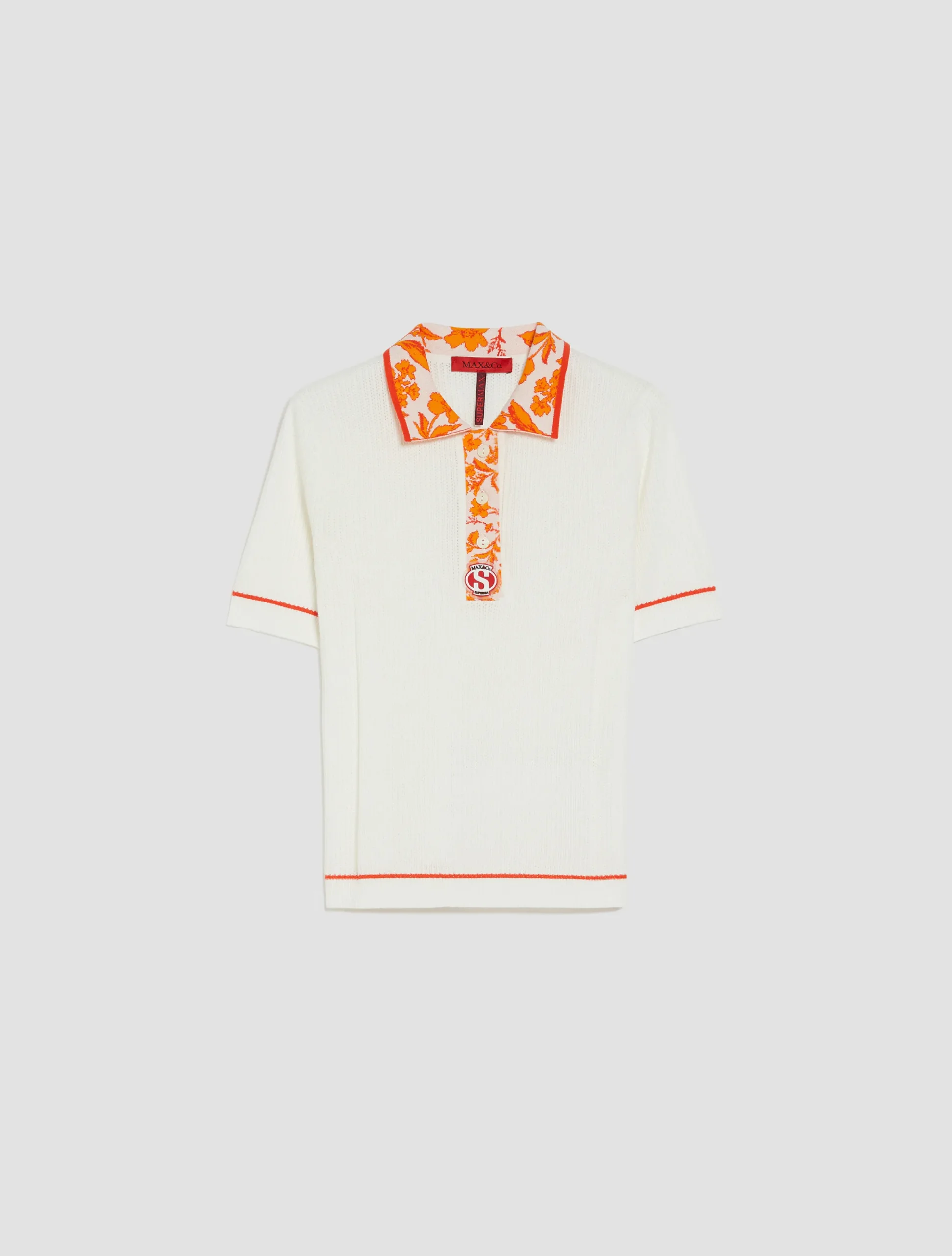MAX&Co. with Superga knitted polo shirt