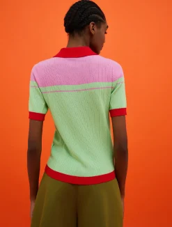 MAX&Co. with Superga knitted polo shirt