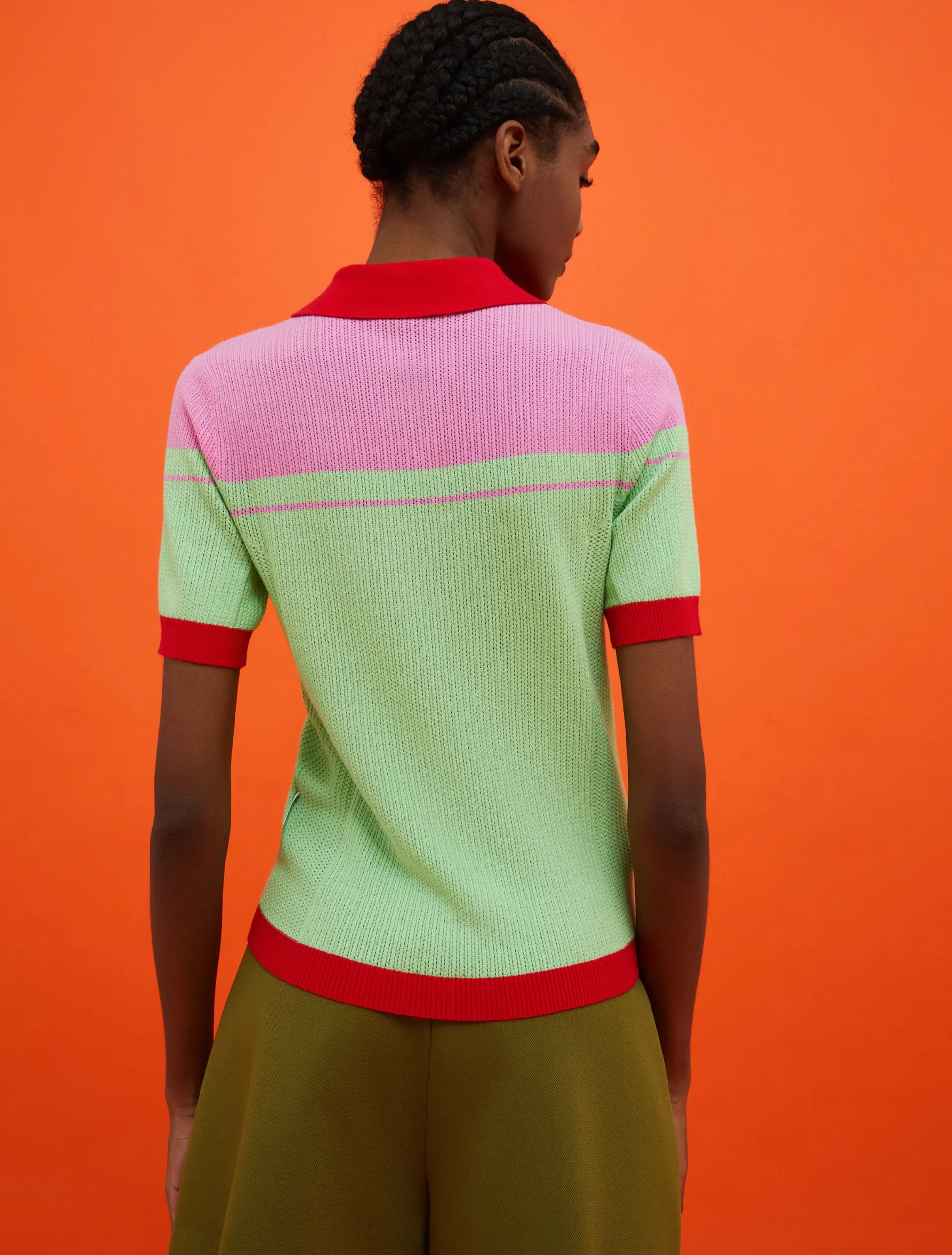 MAX&Co. with Superga knitted polo shirt