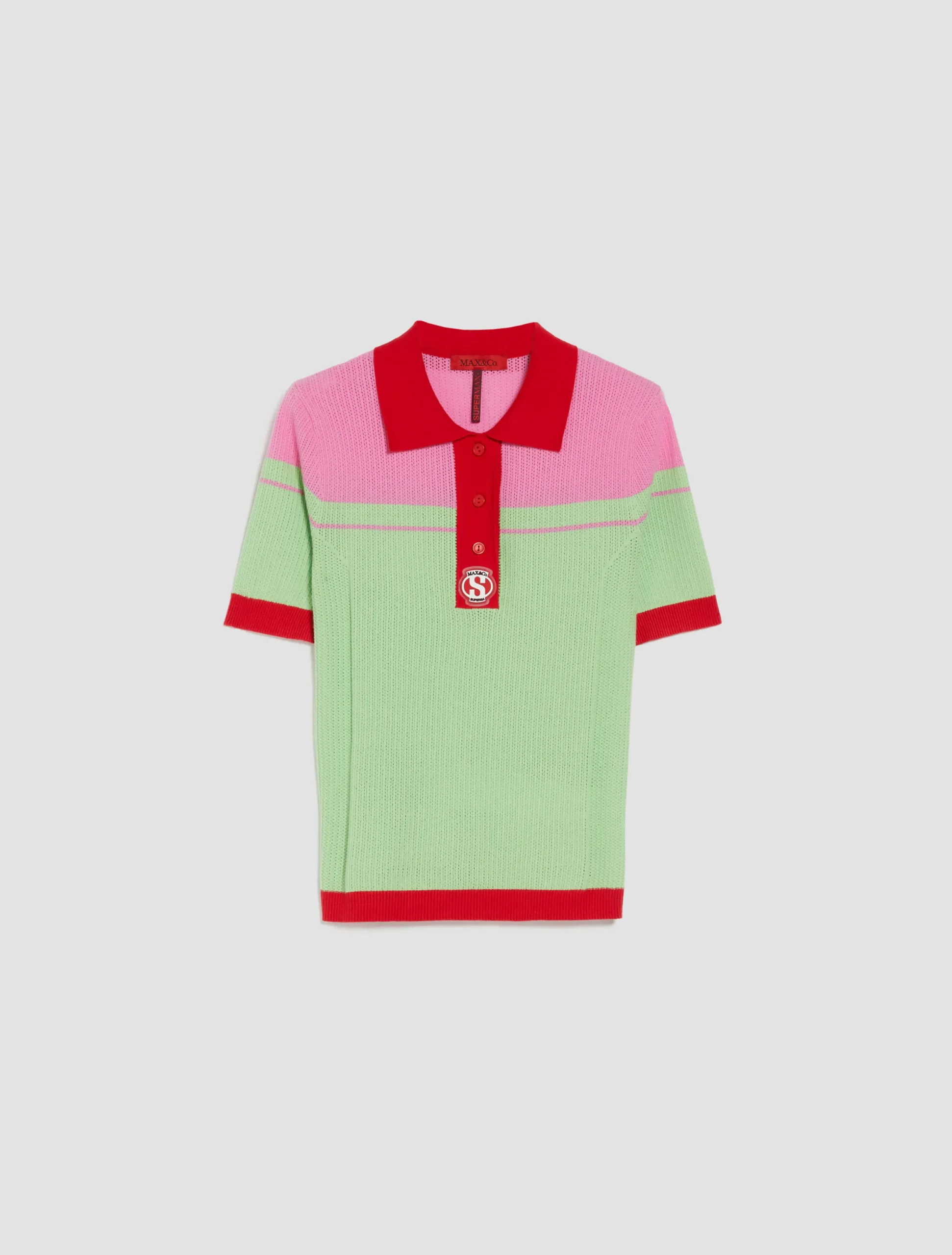 MAX&Co. with Superga knitted polo shirt