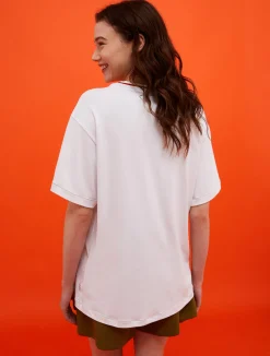 MAX&Co. with Superga logo-embroidered T-shirt