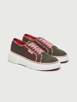 MAX&Co. with Superga patterned trainers