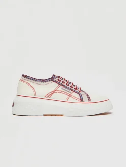 MAX&Co. with Superga patterned trainers