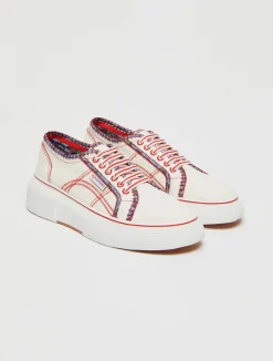 MAX&Co. with Superga patterned trainers
