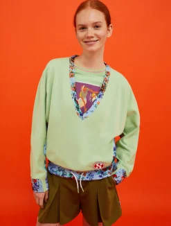 MAX&Co. with Superga printed sweatshirt