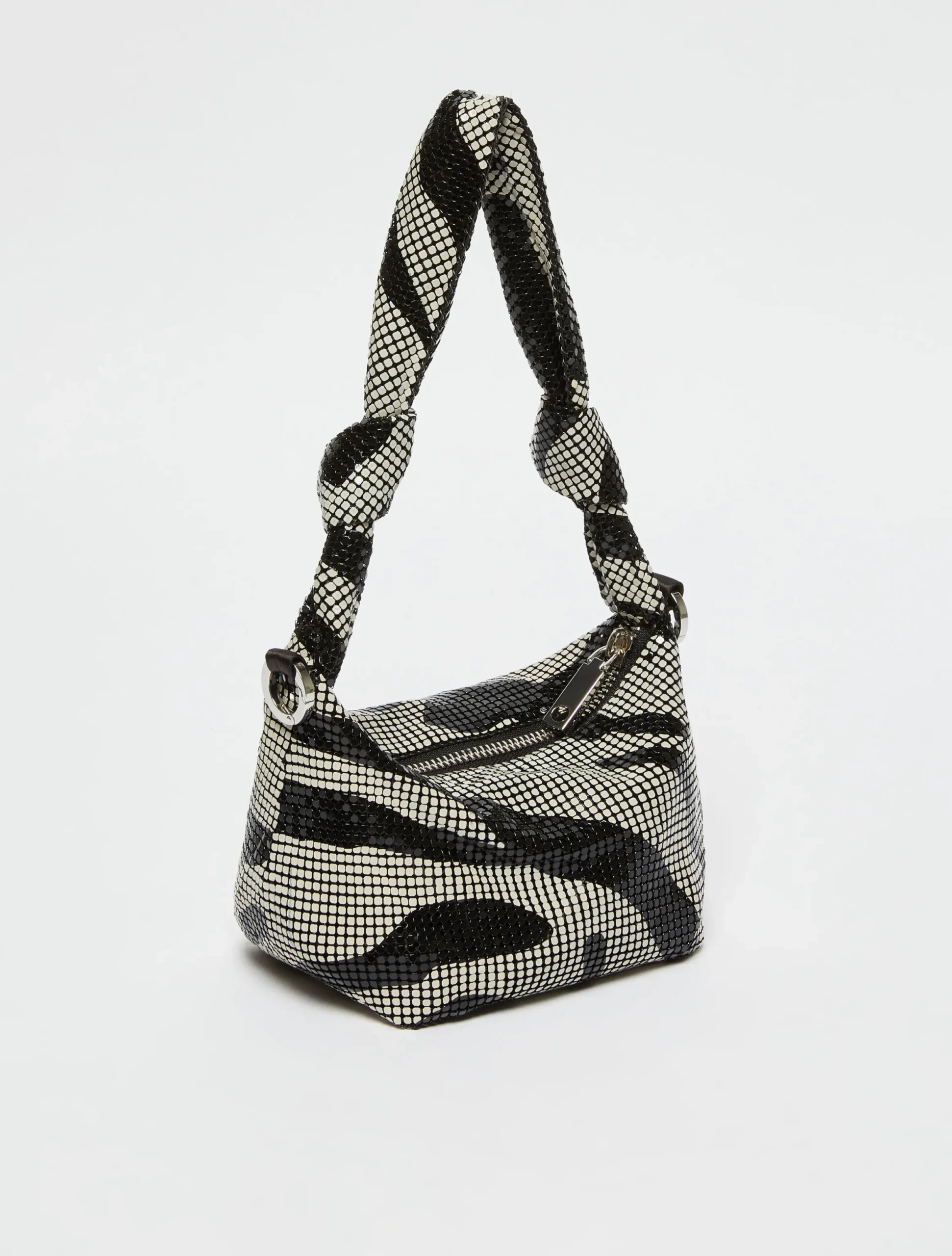 Metal mesh party bag