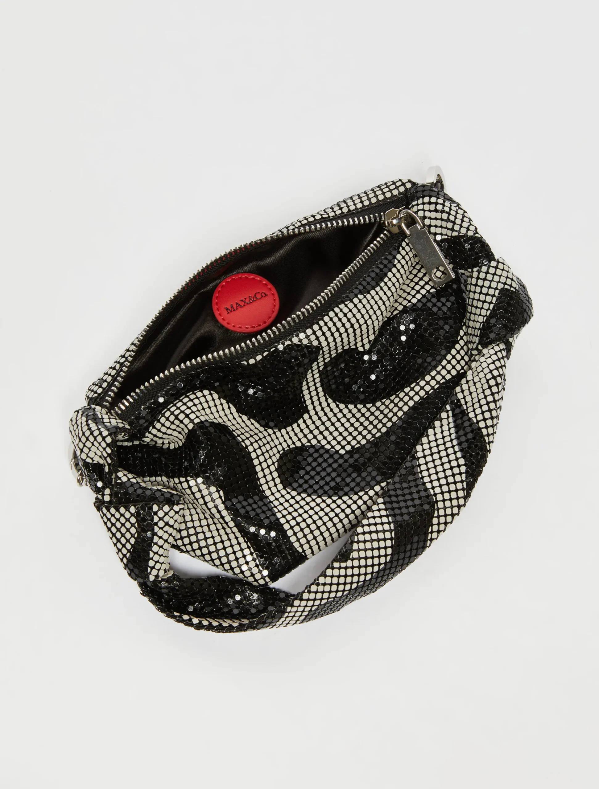 Metal mesh party bag