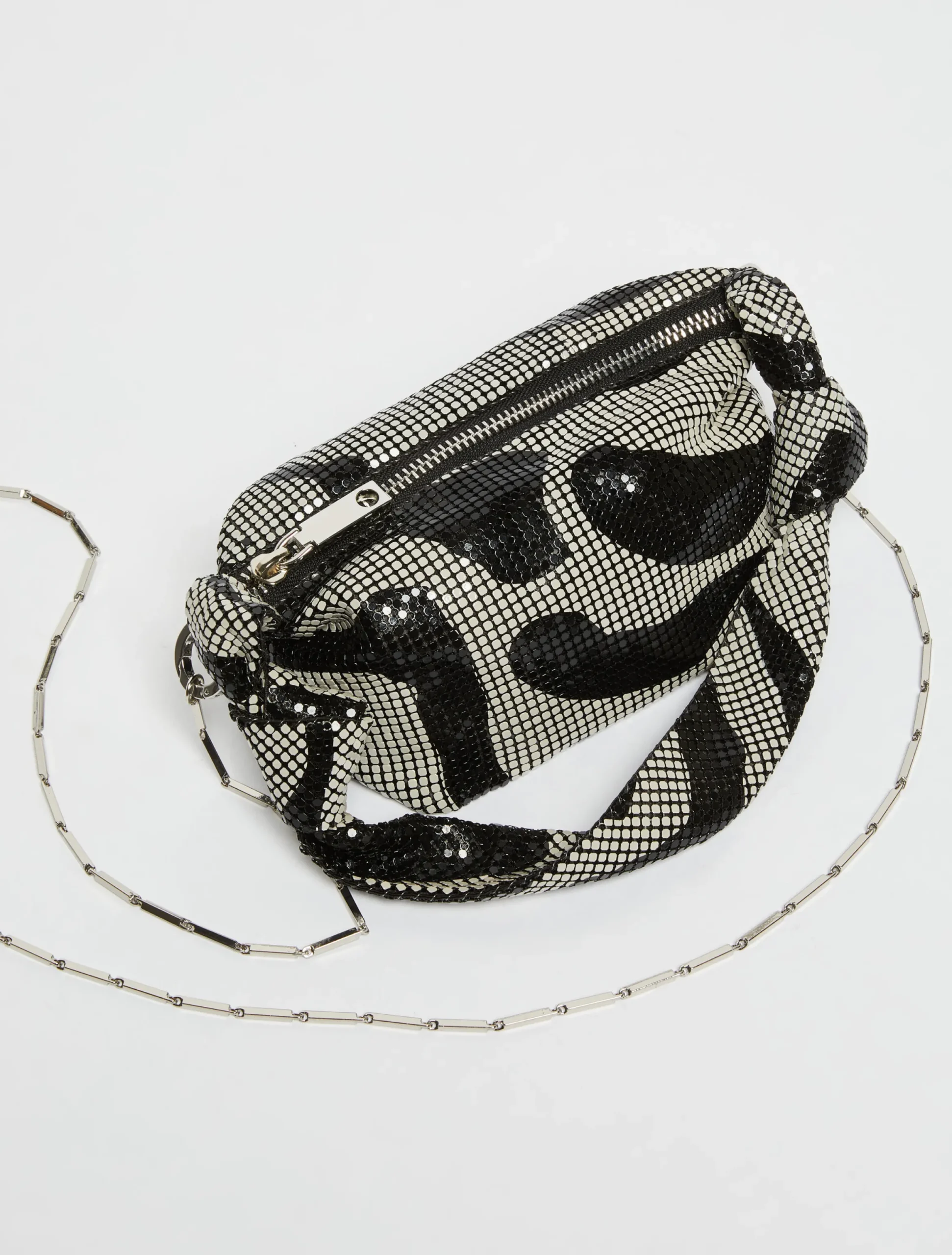 Metal mesh party bag