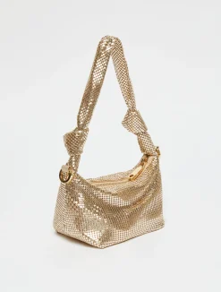 Metal mesh party bag