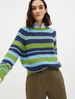 Mohair-blend pullover