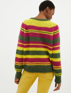 Mohair-blend pullover