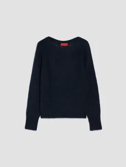 Mohair-blend pullover
