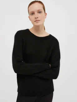 Mohair-blend pullover