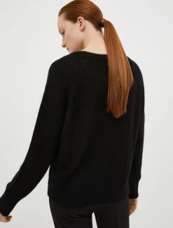 Mohair-blend pullover