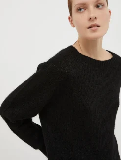 Mohair-blend pullover