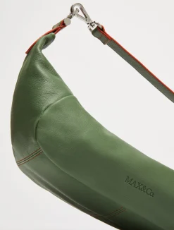 Nappa-leather Hug bag
