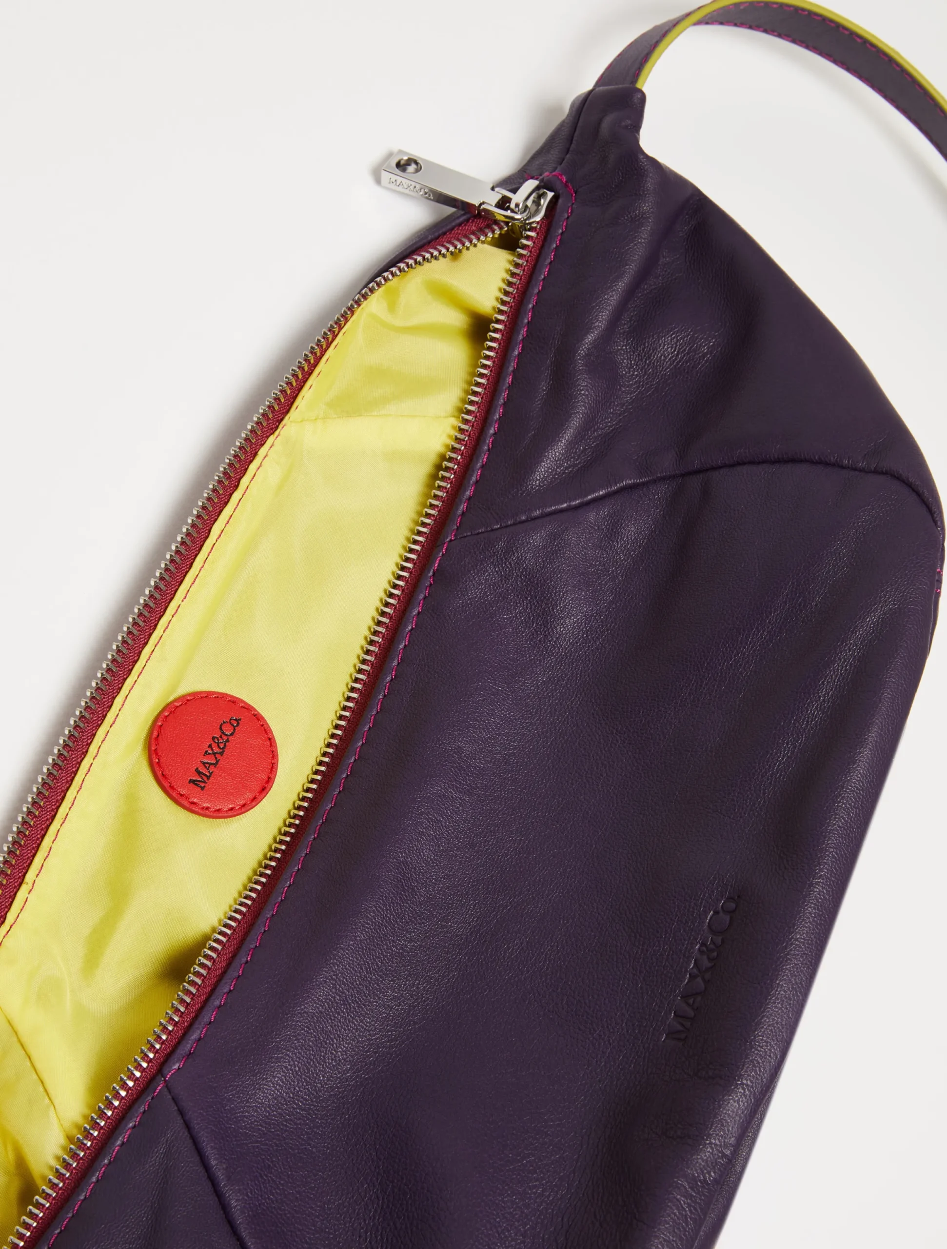 Nappa-leather Hug bag