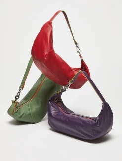 Nappa-leather Hug bag