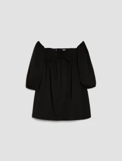 Ottoman bustier dress