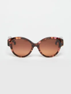 Oversized butterfly glasses